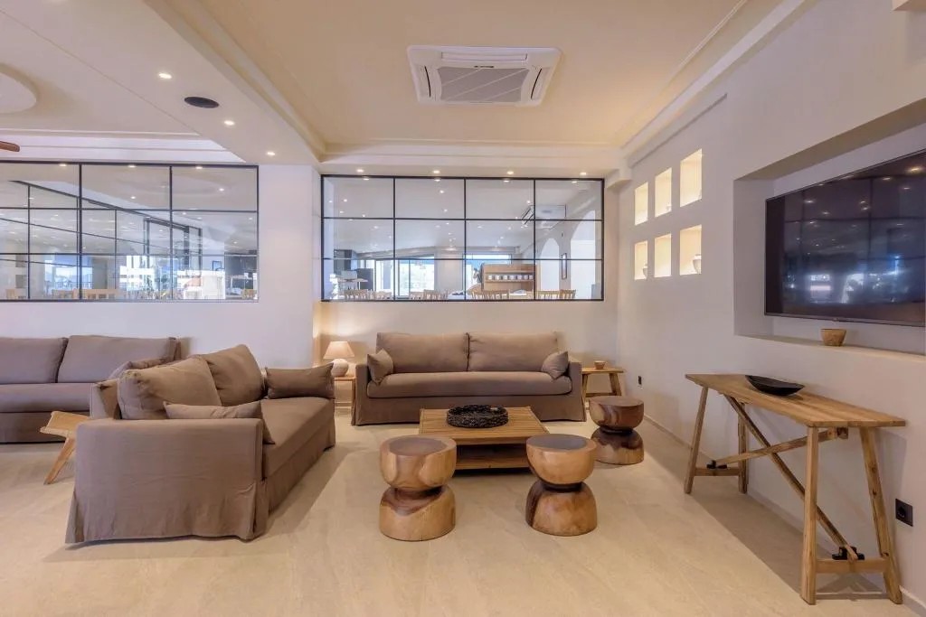 Lobby, Neptuno Beach Hotel, Crete
