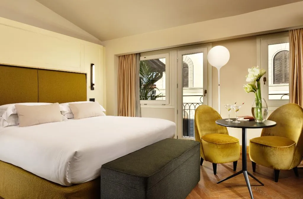 DOUBLE WITH TERRACE Room, Floren Luxury Hotel, Florence