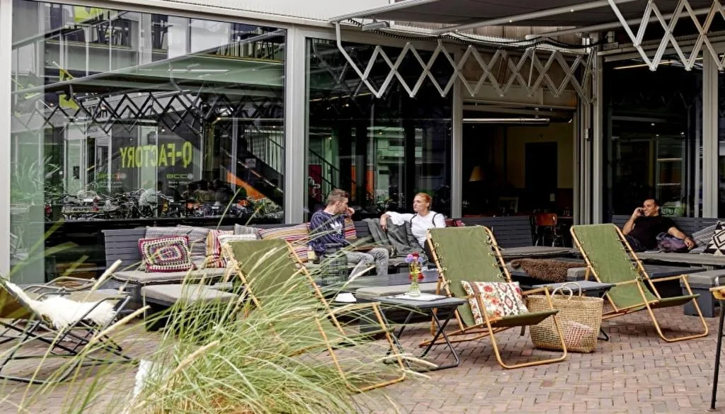 Terrace, Q-Factory Hotel, Amsterdam