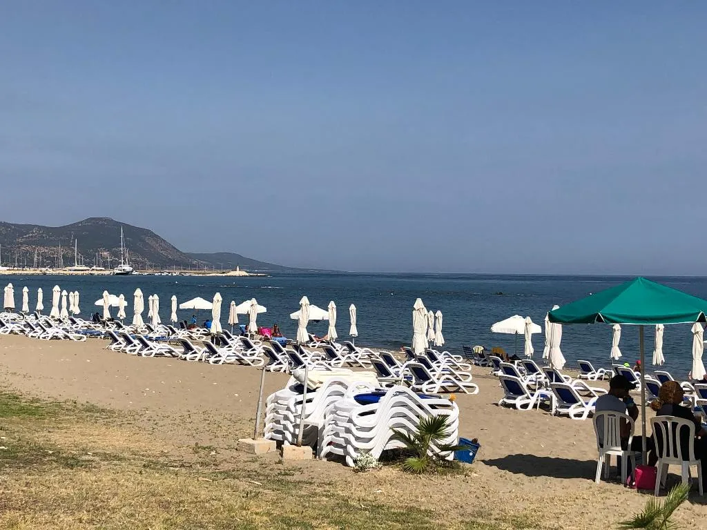Beach, Droushia Heights Hotel, Cyprus