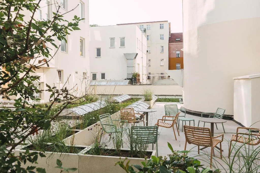 Terrace, Beranek, Prague