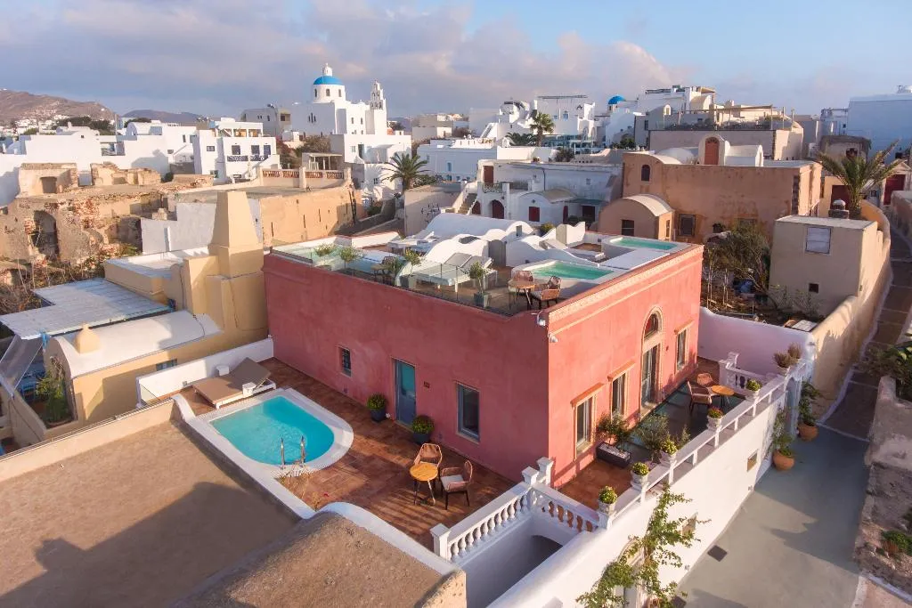 General view, Tramonto Secret Villas, Santorini