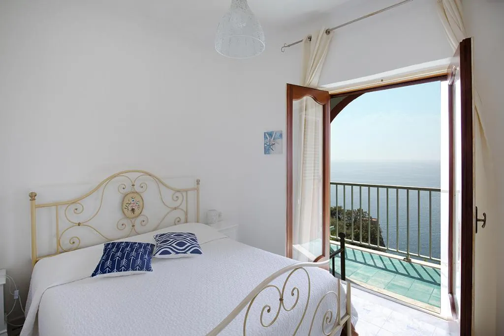 DOUBLE SEA VIEW Room, Villa Bella Vista near Positano and Amalfi, Naples