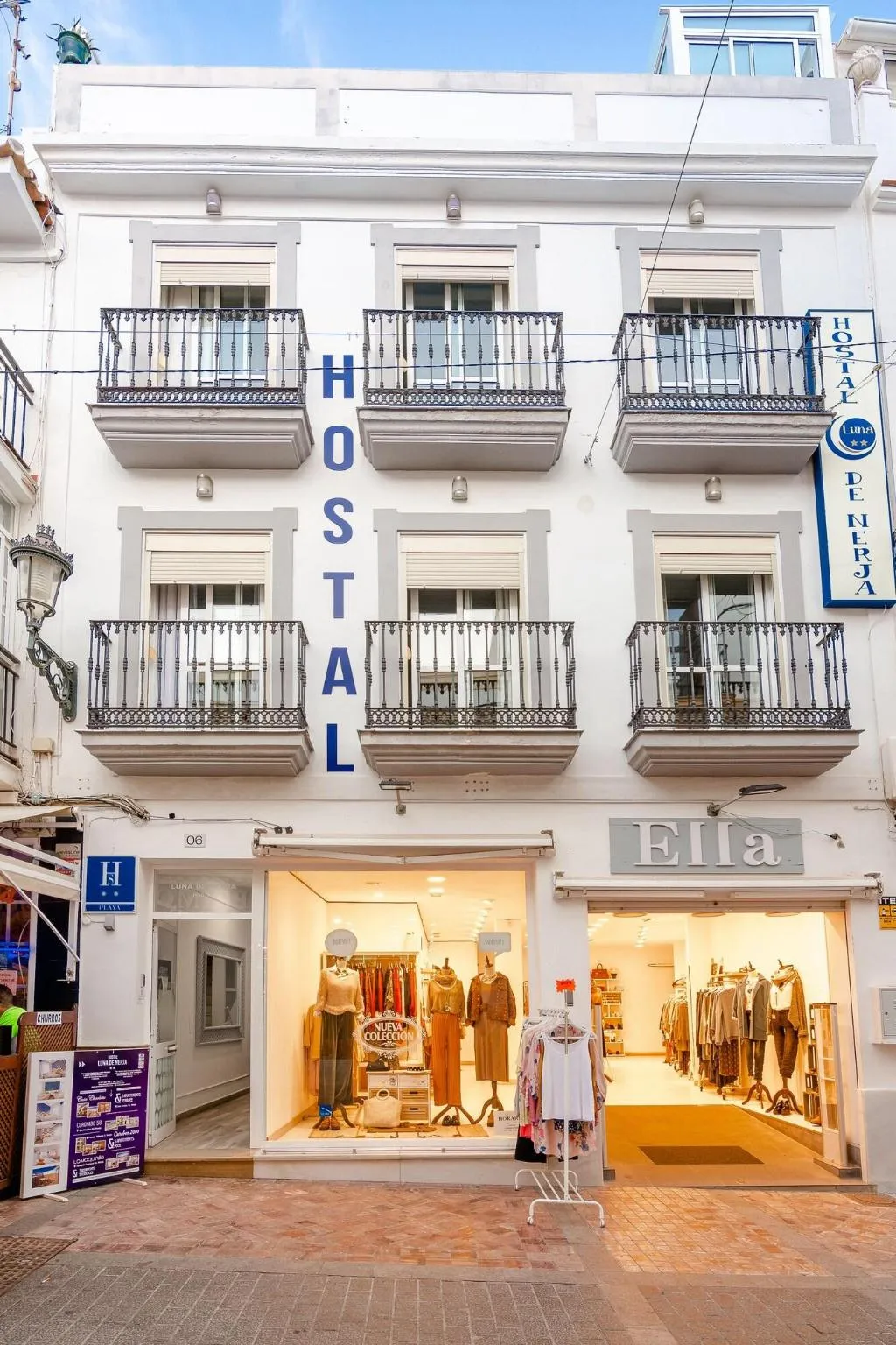 General view, Hostal Luna De Nerja, Costa Del Sol