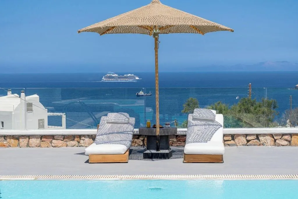 General view, Symmetry Suites, Santorini