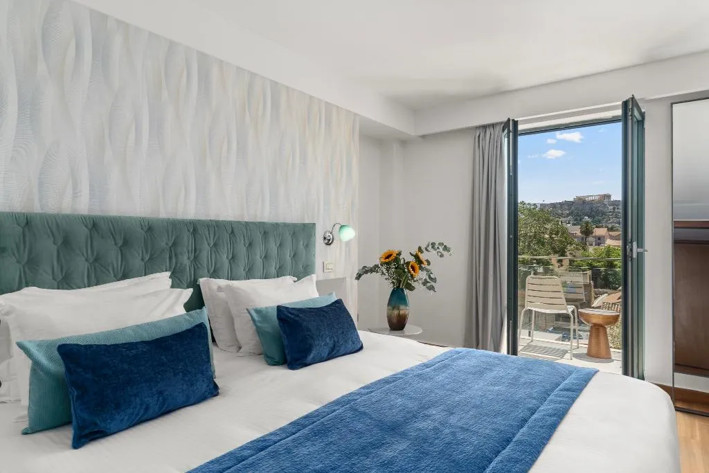 Double or Twin DELUXE WITH VIEWS Room, Athenaeum Eridanus Luxury Hotel, Athens