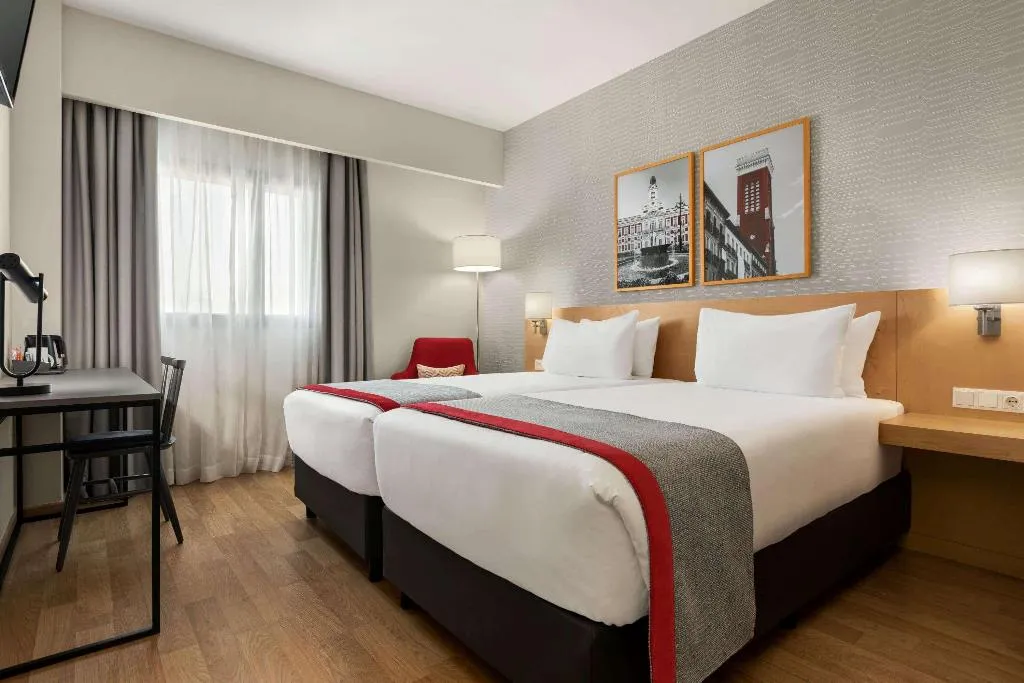 Double or Twin NON SMOKING Room, Ramada by Wyndham Madrid Getafe, Madrid