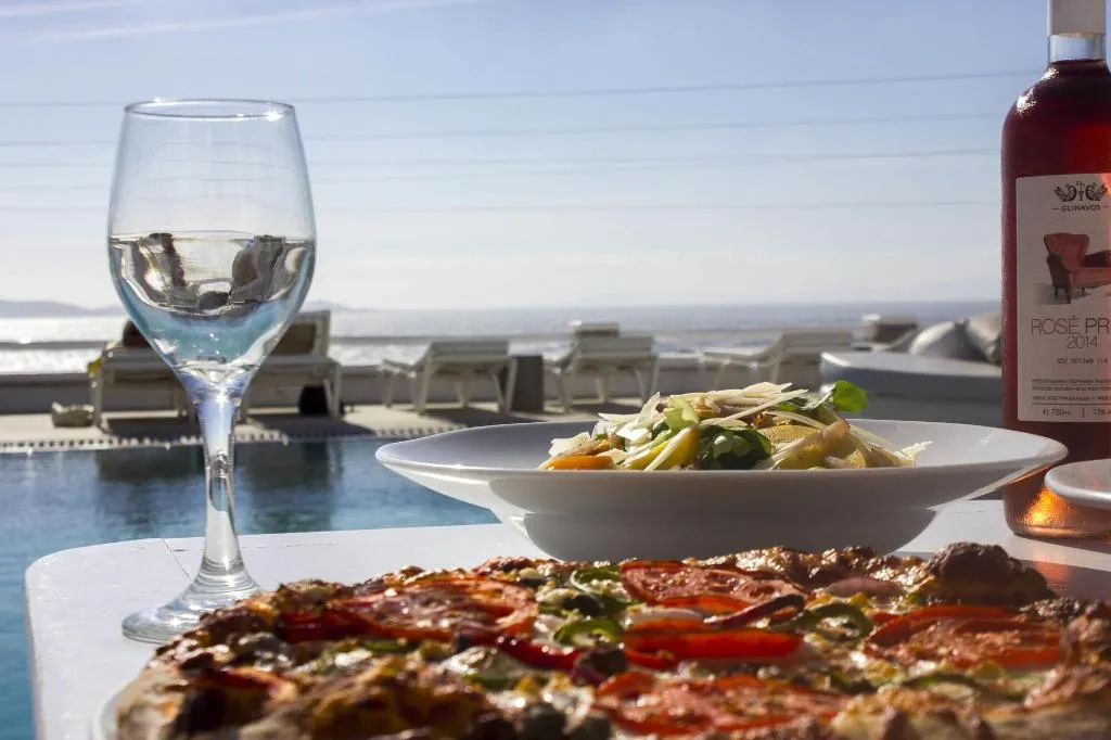 Bar, Flaskos Suites, Mykonos