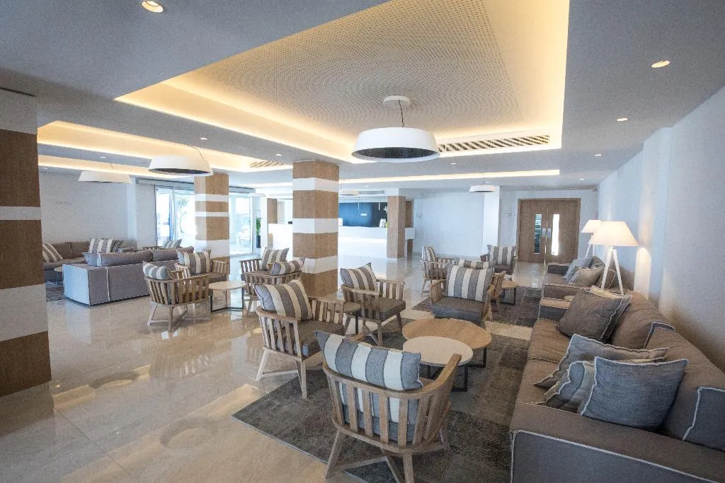Lobby, Evalena Beach Hotel, Cyprus