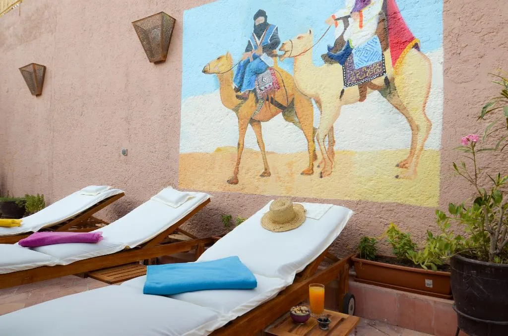 Terrace, Riad Ben Tachfine, Marrakech