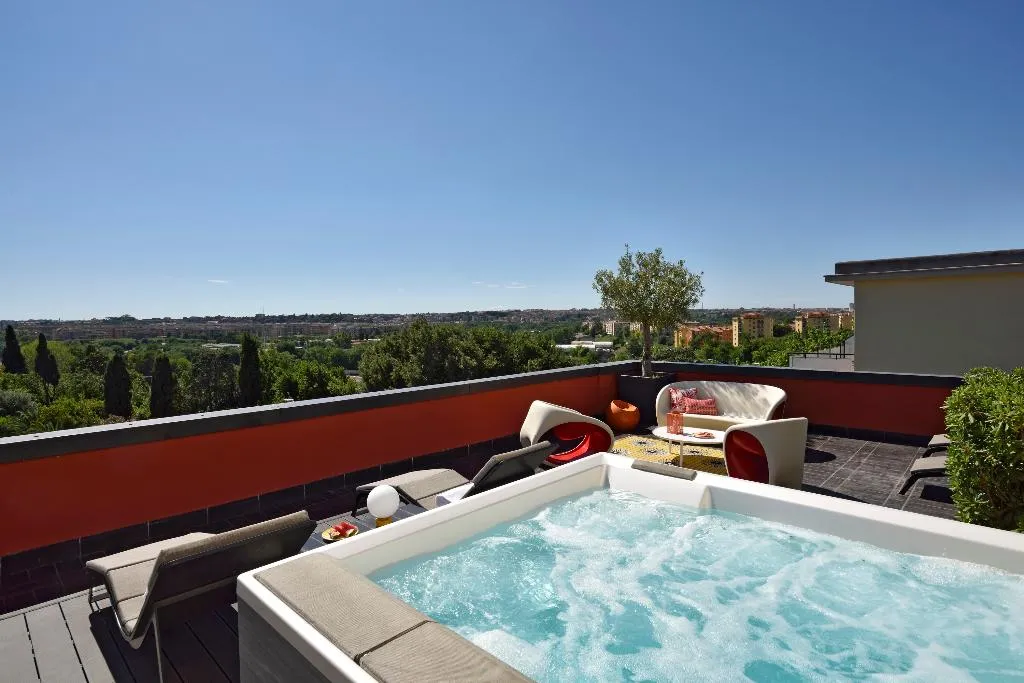Terrace, Pulitzer Roma, Rome