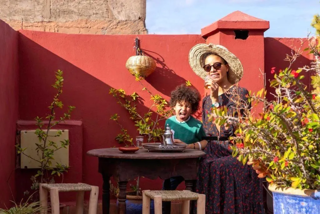 Terrace, Riad Rose Meryam, Marrakech