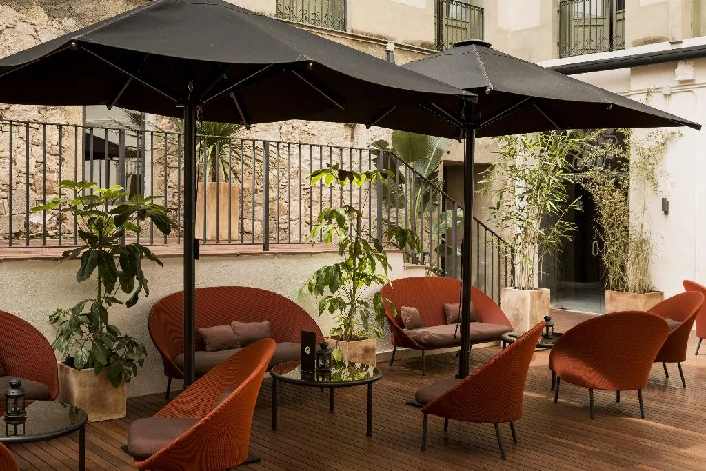 Terrace, Petit Palace Boquería Garden, Barcelona