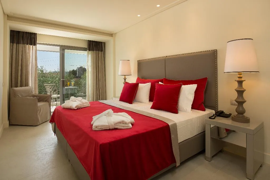 Double or Twin SUPERIOR BAY VIEW Room, Rodostamo Hotel & Spa, Corfu