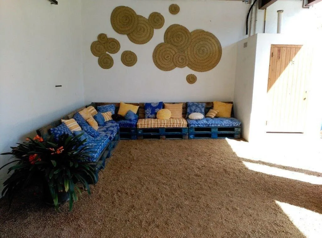 Terrace, Hostal L'Estrella, Costa Brava