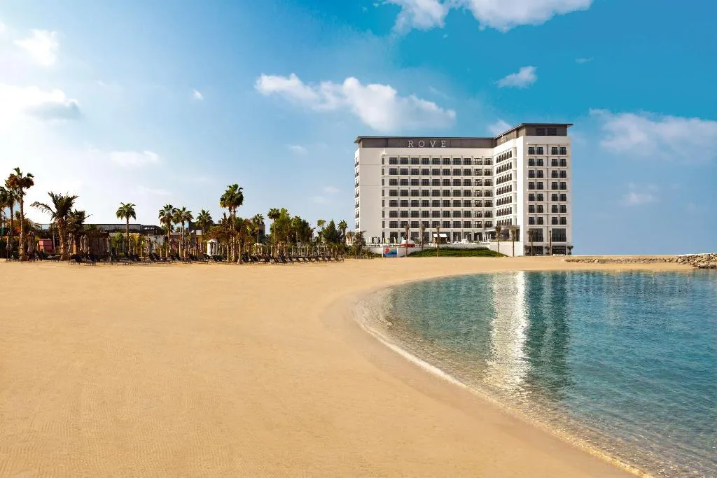 General view, Rove La Mer Beach, Jumeirah, Dubai