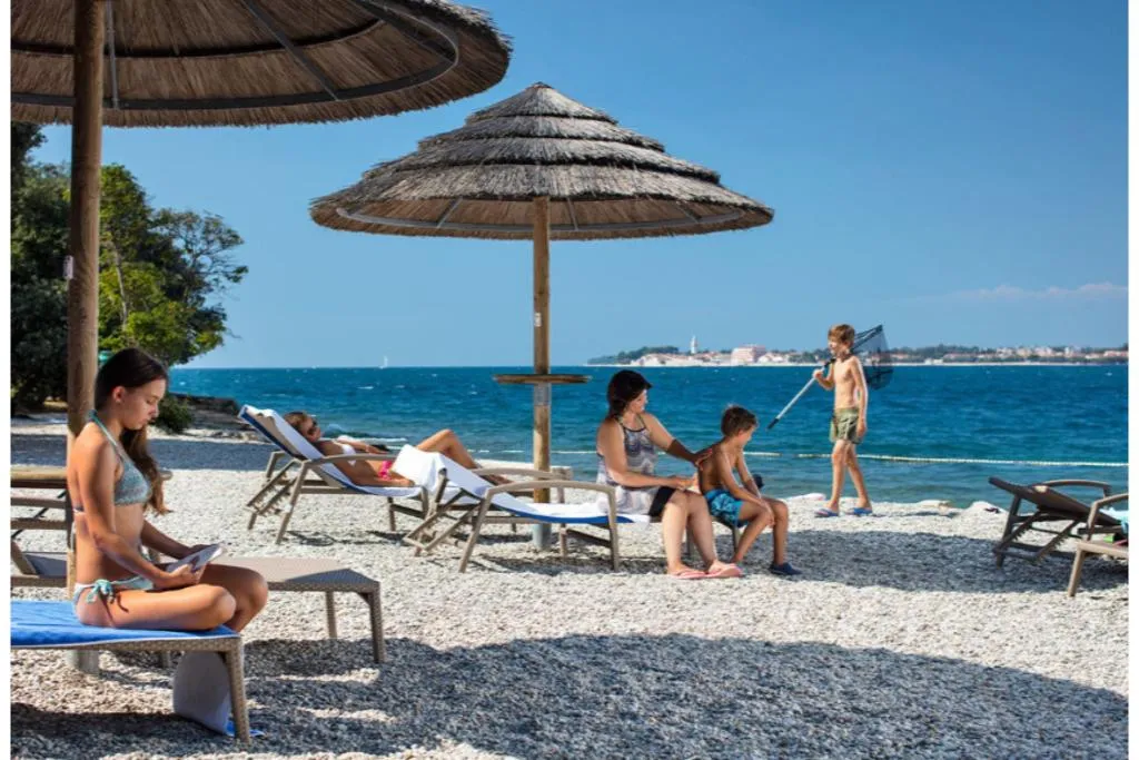 Beach, Valamar Tamaris Villas, Istria