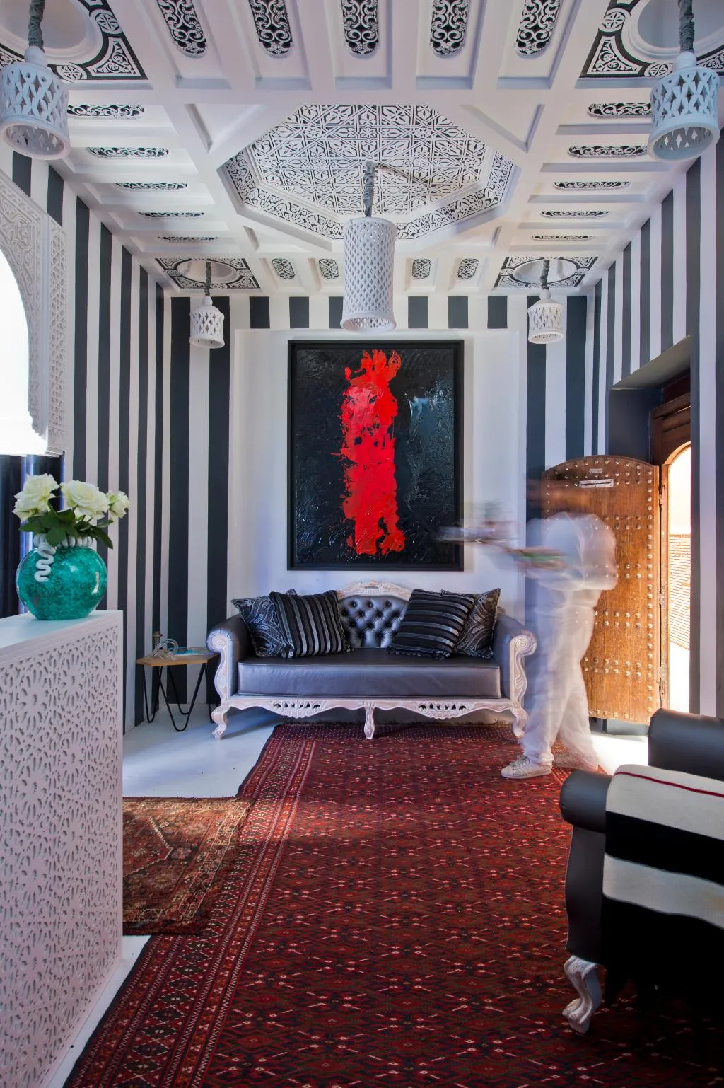 Lobby, Riad Goloboy, Marrakech