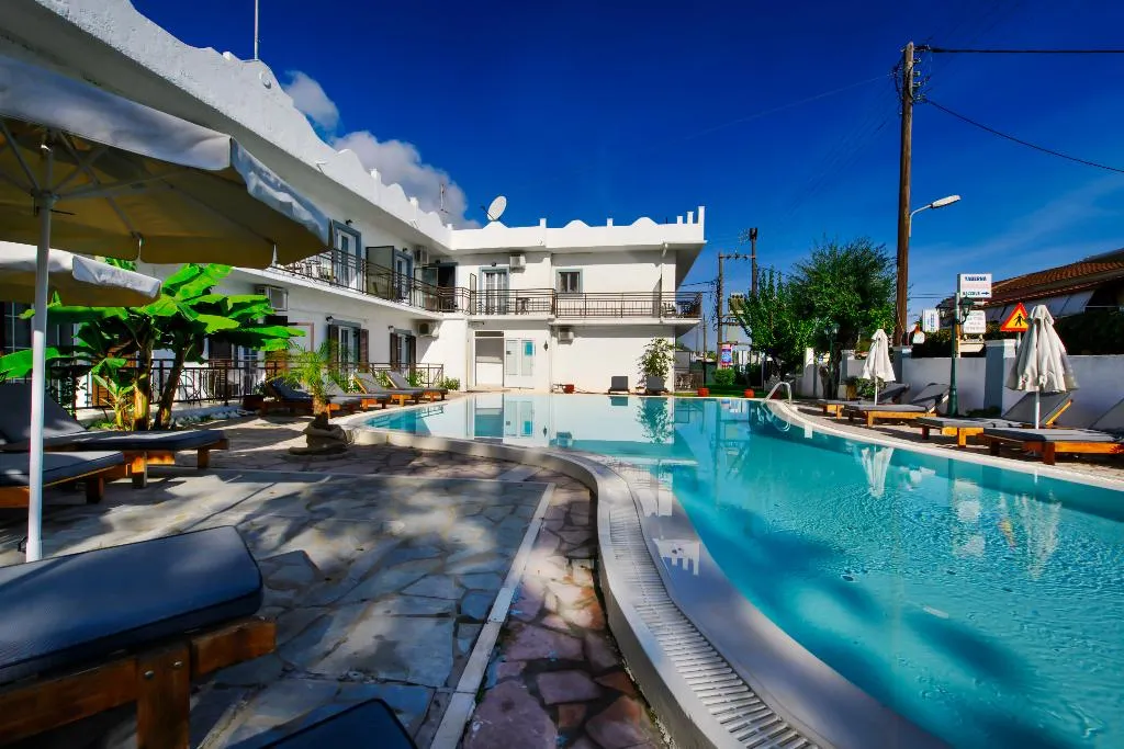 General view, Aquarius Beach Hotel, Corfu