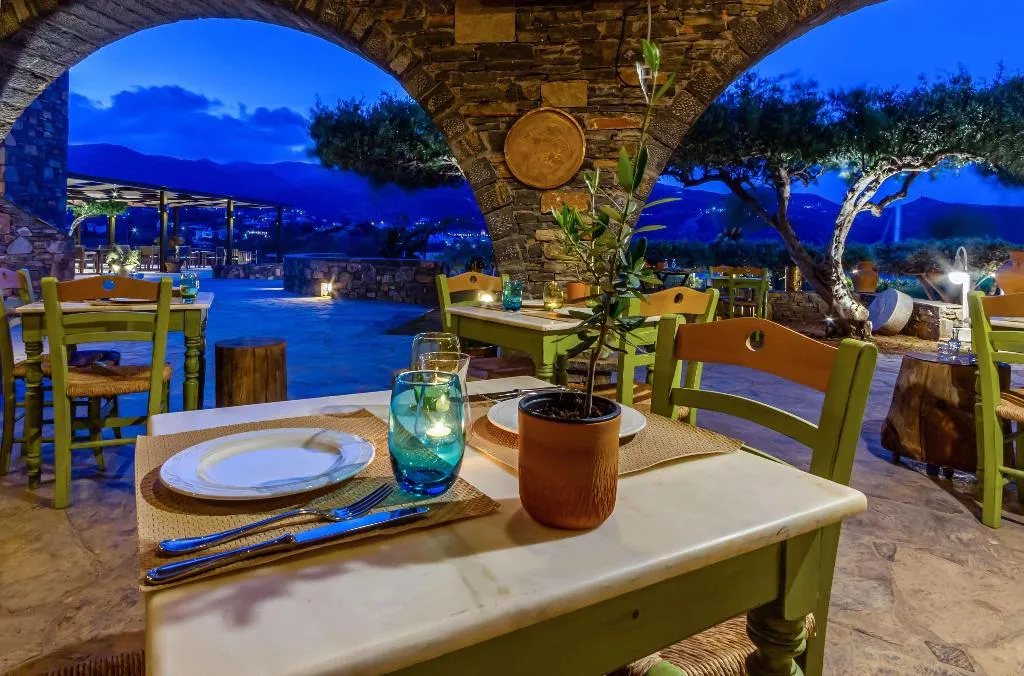 Terrace, Zeus Eleva Mirabello Bay, Crete