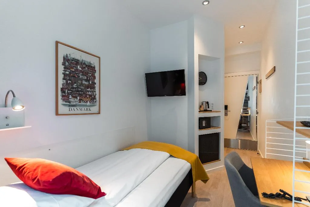 SINGLE STANDARD Room, Go Hotel Ansgar, Copenhagen
