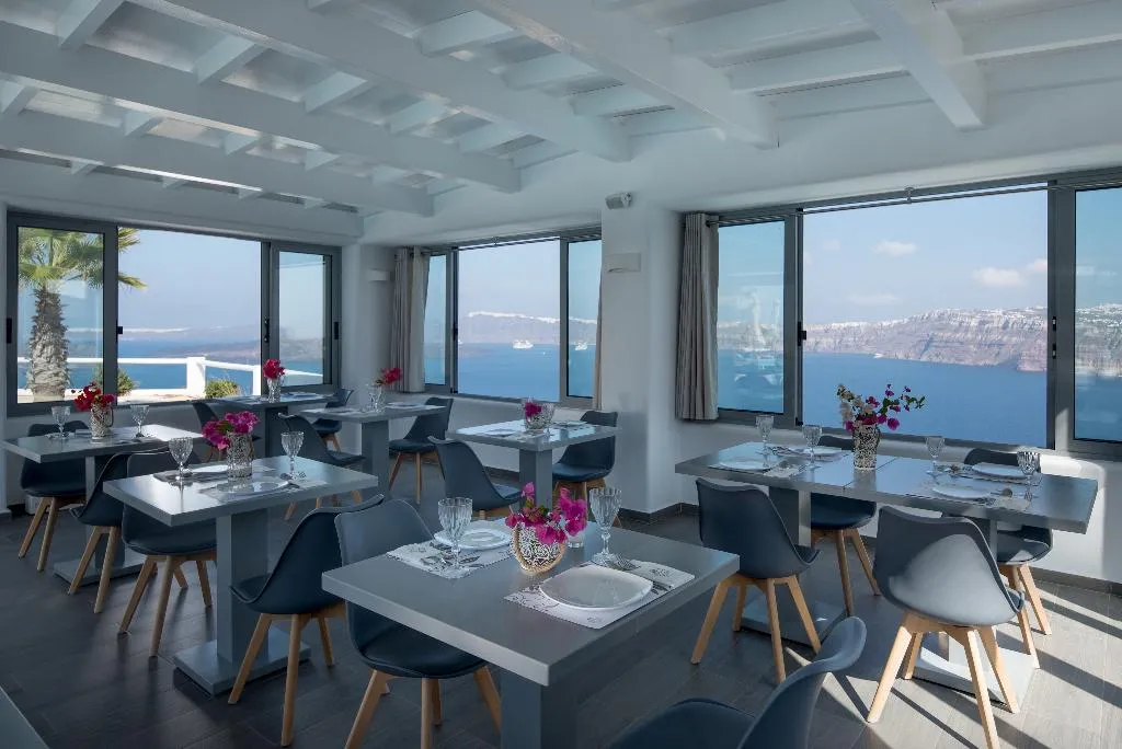 Restaurant, Maison des Lys, Santorini