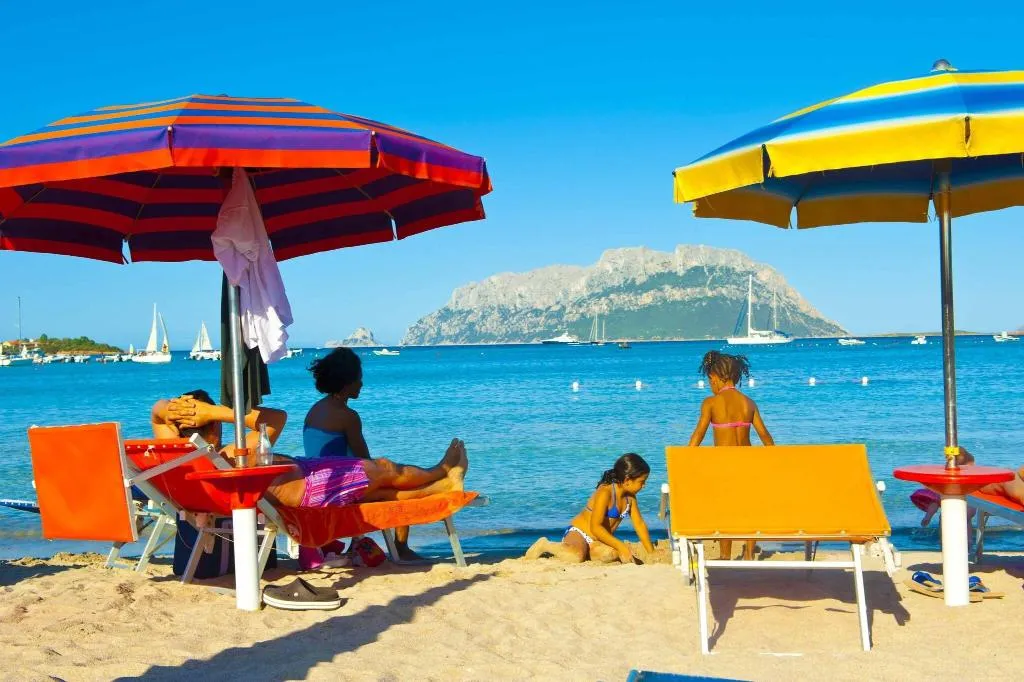 Beach, Hotel Daniel, Olbia
