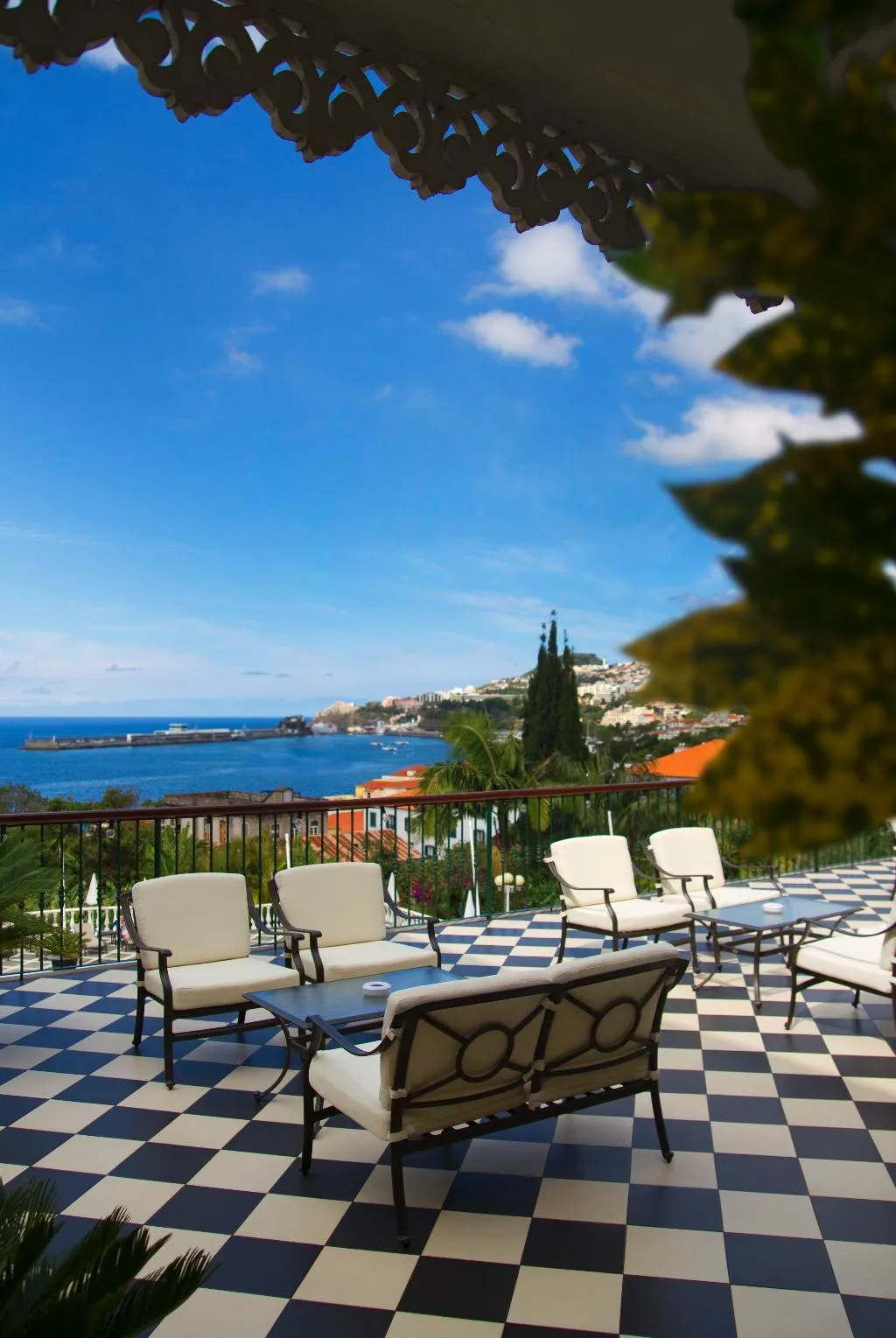 Terrace, Quinta Bela Sao Tiago, Madeira