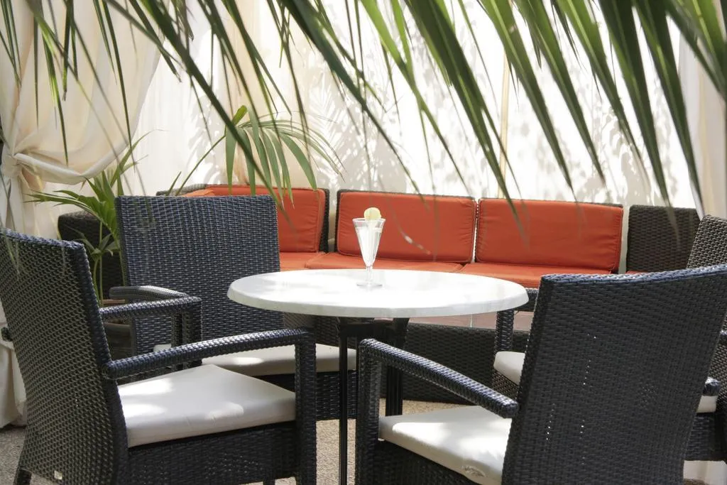 Terrace, Hotel Morlans Garden, Majorca