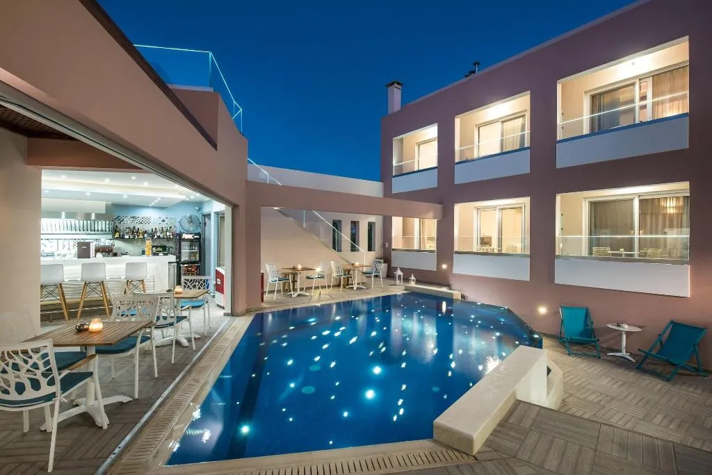 Terrace, Omiros Boutique Hotel (Adults Only), Crete