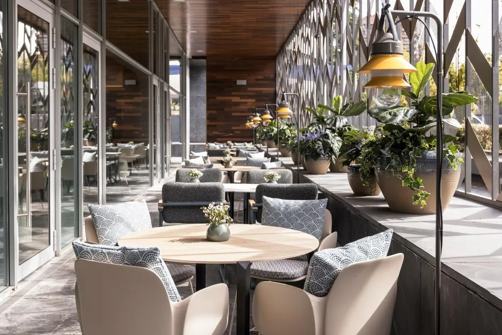 Restaurant, Ilunion Atrium, Madrid