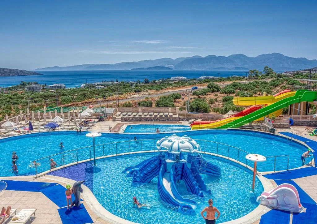 Pool, Elounda Residence Resort & Waterpark, Crete