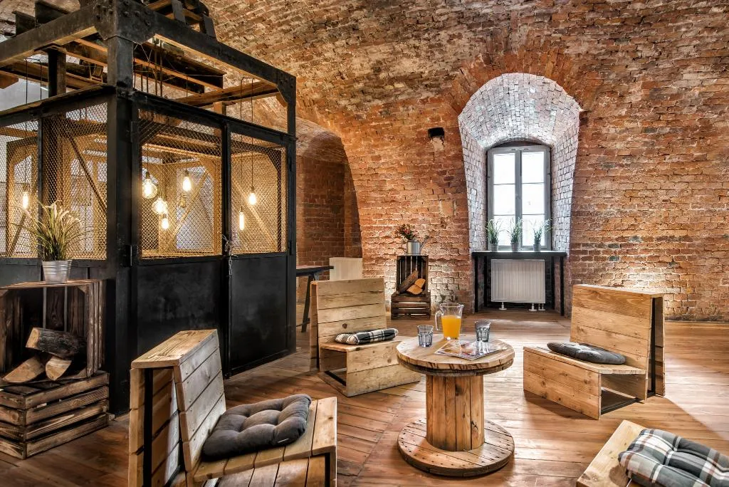 Lobby, Luneta Warszawska Hostel, Krakow