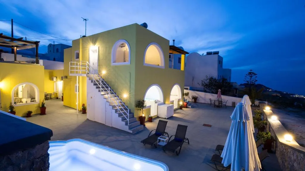 General view, Villa Libertad, Santorini