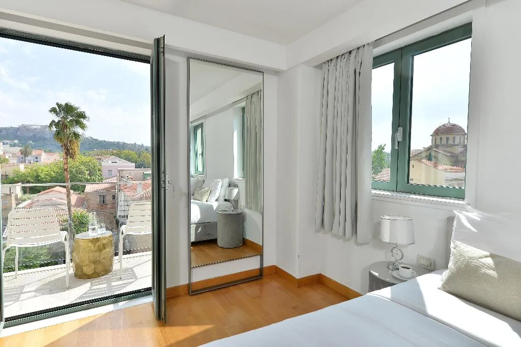 Double or Twin DELUXE WITH VIEWS Room, Athenaeum Eridanus Luxury Hotel, Athens