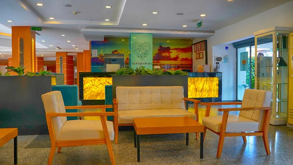 Lobby, Club Aqua Plaza, Antalya