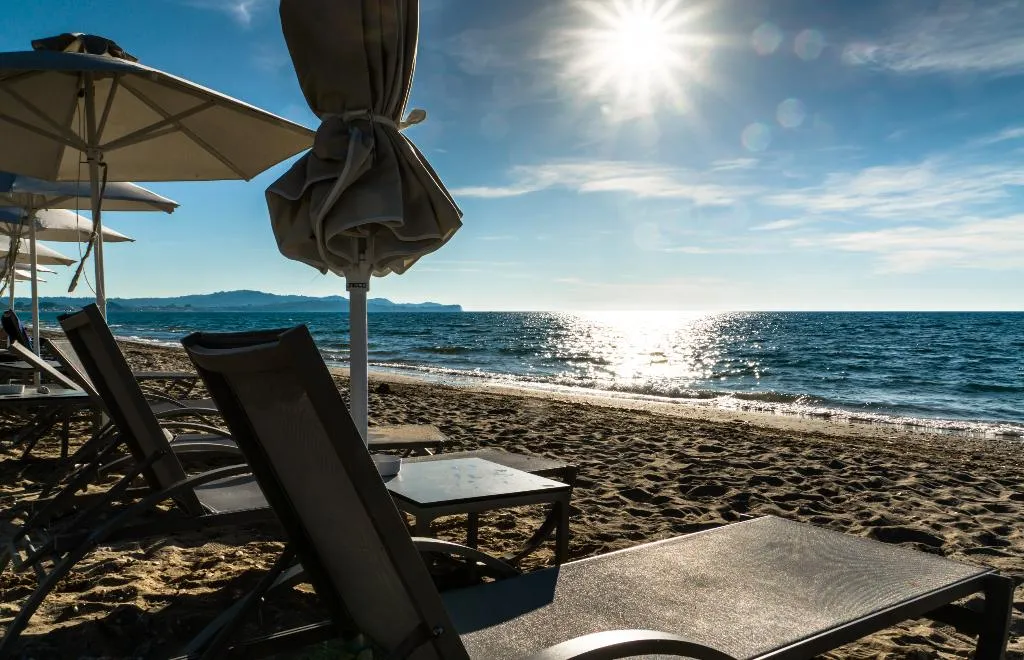 Beach, Acharavi Beach Hotel, Corfu