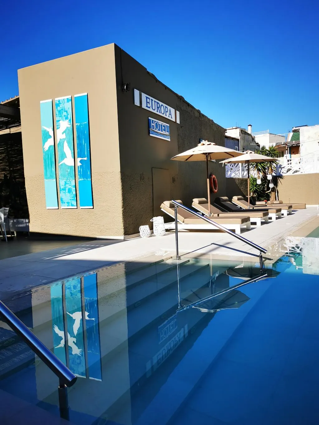 Pool, Europa Hotel rooms & Studios, Rhodes