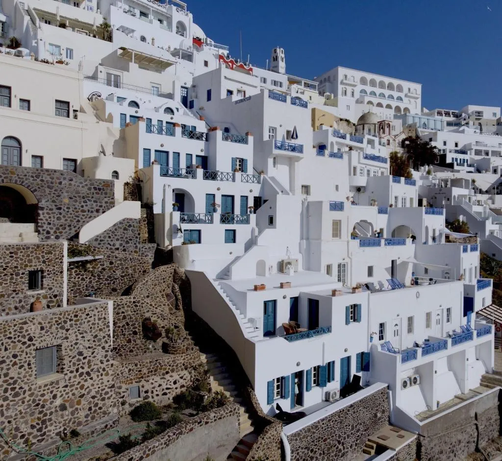 General view, Golden Grey Goose, Santorini