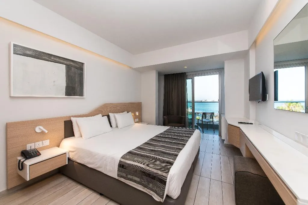 Double or Twin SEA VIEW Room, Evalena Beach Hotel, Cyprus