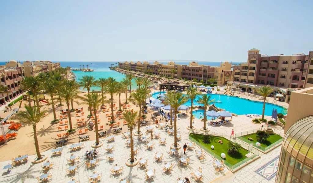 Terrace, Sunny Days El Palacio Resort & Spa, Red Sea Riviera