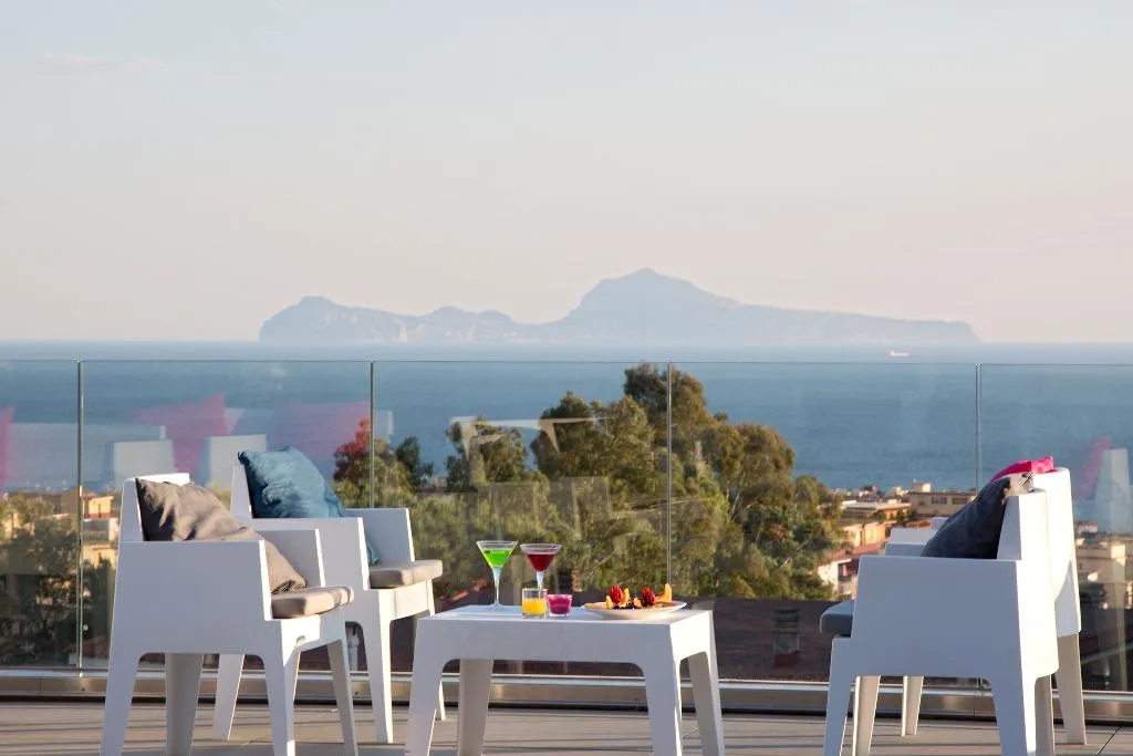 Terrace, Hotel Marad, Naples