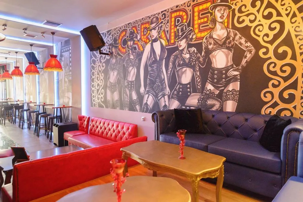 Restaurant, Hotel Lux, Athens