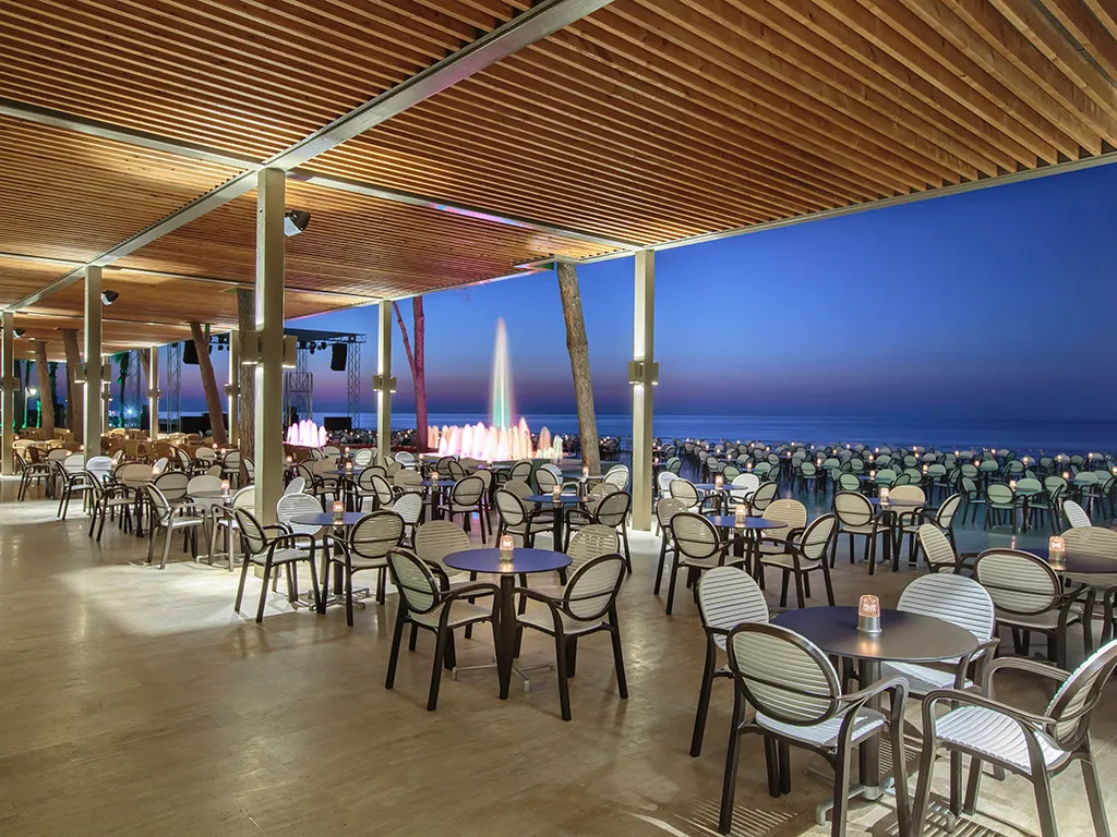Terrace, Dobedan World Palace Ex Alva Donna, Antalya