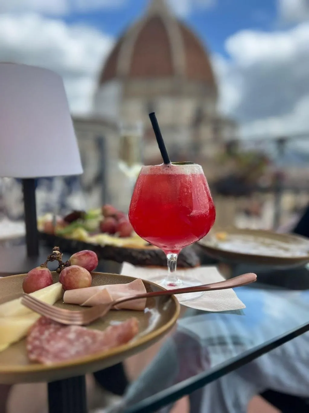 Terrace, Hotel De Lanzi, Florence