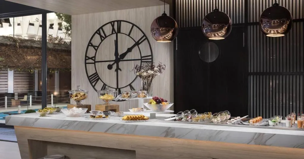 Restaurant, The Level At Hotel Melia Castilla, Madrid