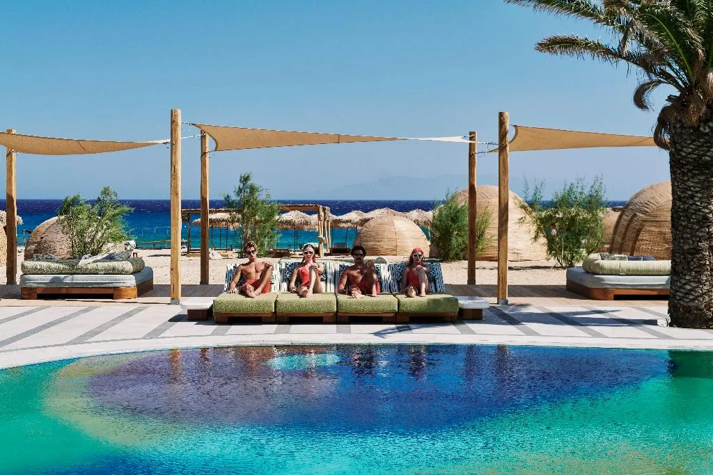 Pool, Myconian Sunrise Relais & Chateaux Hotel, Mykonos