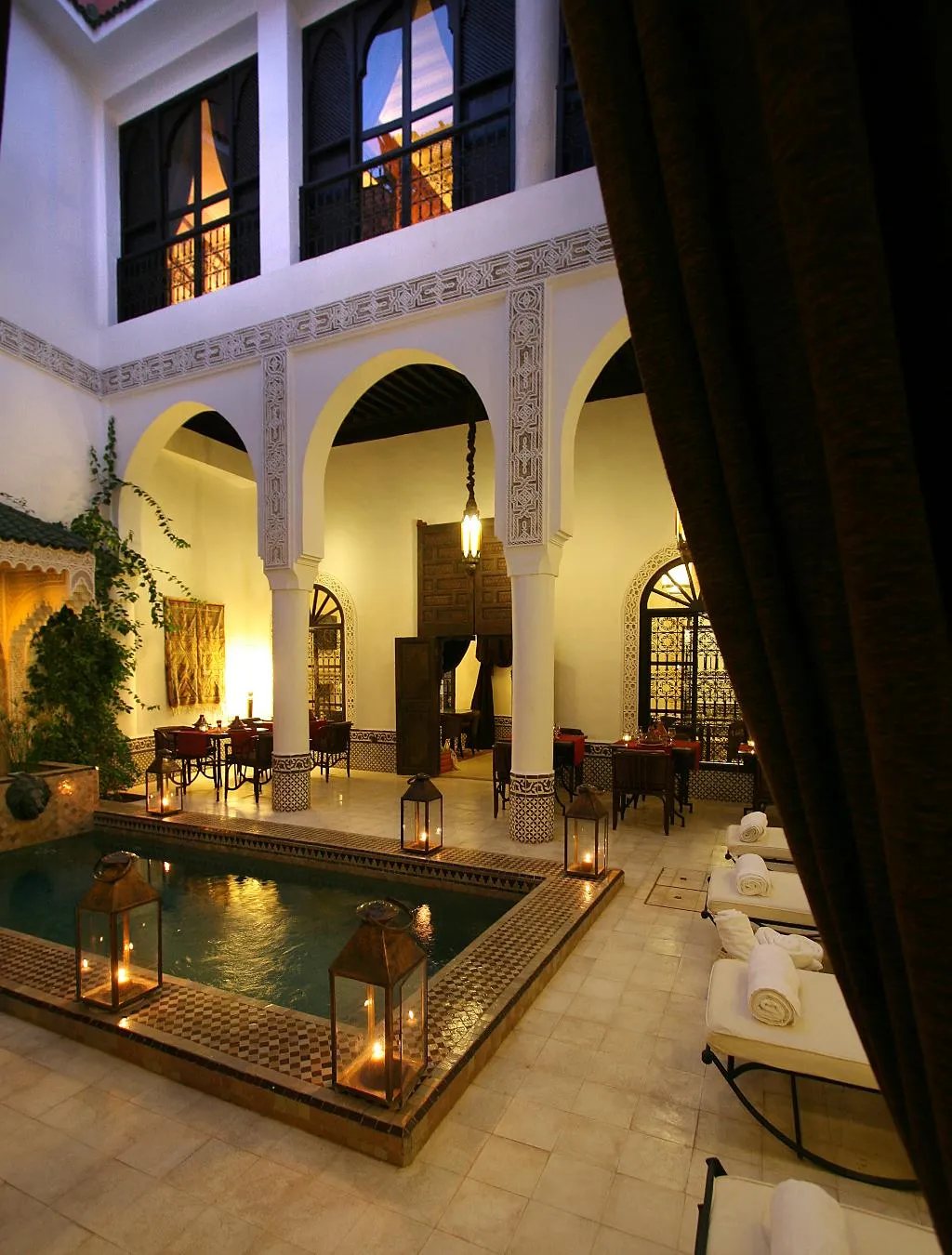 General view, Riad Dar Saad, Marrakech