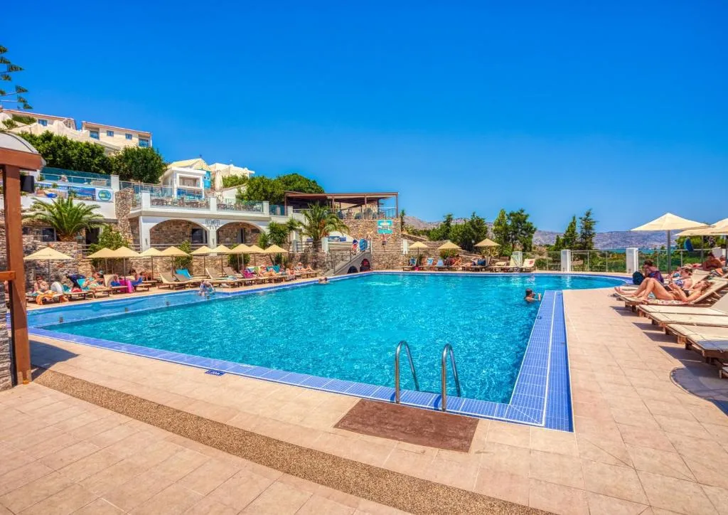 Pool, Elounda Residence Resort & Waterpark, Crete