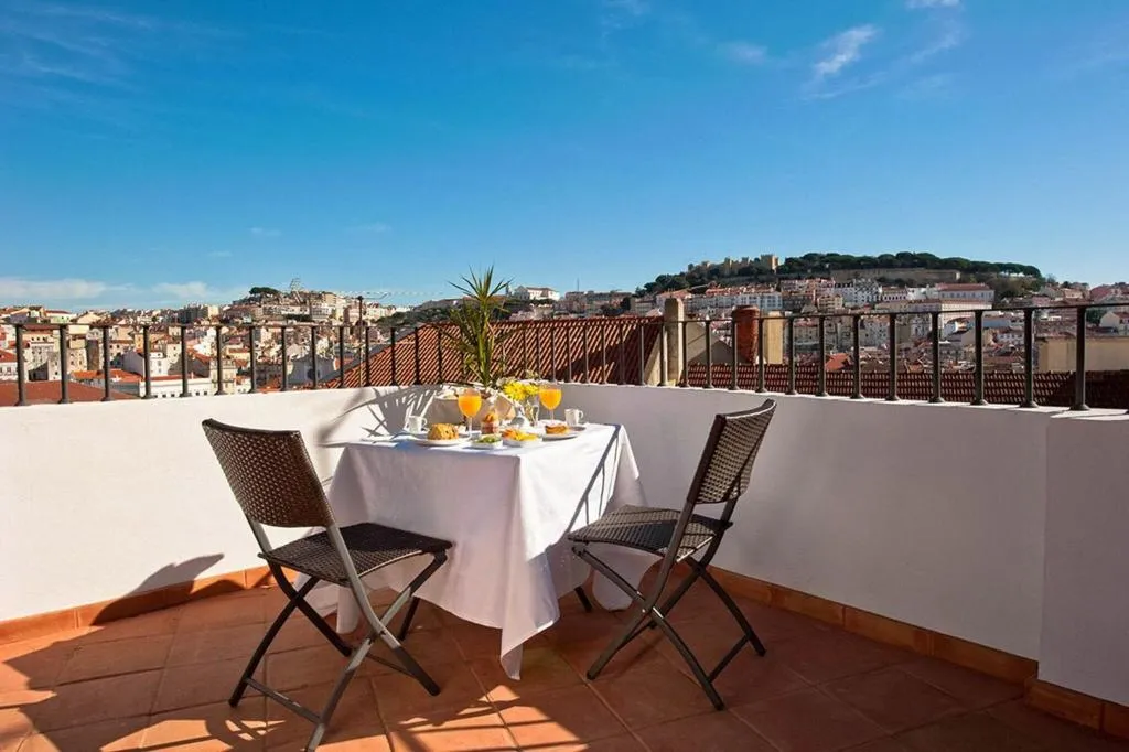 Terrace, Casa Balthazar, Lisbon